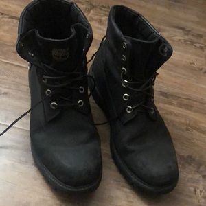 Timberland black uk 9.5 , us 10
